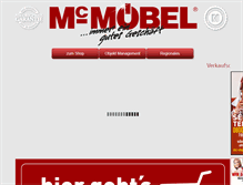 Tablet Screenshot of mcmoebel.de